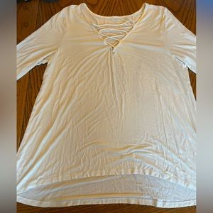 Long White Long sleeve shirt